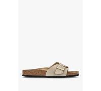 BIRKENSTOCK Catalina Birko-Flor Sandcastle Mules Size: 37, Colour: Bee