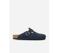 BIRKENSTOCK Classic Suede Boston Clogs in Navy - Blue - EU 36 UK 3