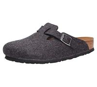 Birkenstock Clogs ''Boston'' from Wool in Anthracite 37.0 EU R