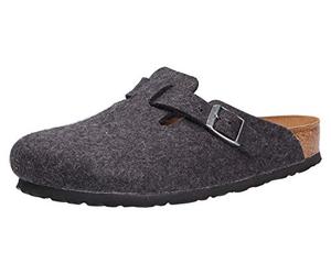 Birkenstock Clogs ''Boston'' from Wool in Anthracite 37.0 EU R