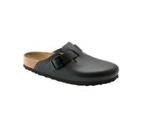 Birkenstock - Clogs - Boston Natural Leather Black for Women in Leather - Size 7 UK Black 7 UK