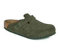 Birkenstock Boston Suede Leather Clogs Green EU 42