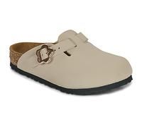 BIRKENSTOCK Girls Boston Flower Buck BFBC Clogs in Ivory - Ivory - EU 32 UK 13