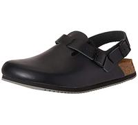 Birkenstock Clogs ''Tokyo'' from Leather in Black 39.0 EU R, 5.5 UK