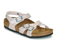 BIRKENSTOCK Flat sandals Kumba Kids Saffiano Iridescent LightRose in Pink 11 kid