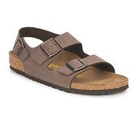 BIRKENSTOCK Flat sandals Milano in Brown 7