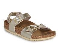 BIRKENSTOCK Flat sandals Rio AS Kids BF Electric Metallic Gold in Gold 1 kid