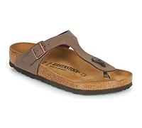 Birkenstock Gizeh Birko Flor Nubuck Sandals - Mocca EUR 43
