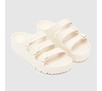 BIRKENSTOCK Florida EVA Platform Sandals in Beige UK 7 (EU 40)