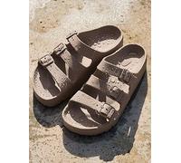 Birkenstock Florida Flex III Platform Eva Sandal, Beige, Size 6, Women Beige