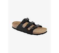 Birkenstock Florida Sandals Soft Footbed Birko-Flor Narrow pure black brown - 39