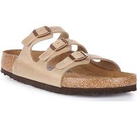 Birkenstock - Women's Florida Soft Footbed Leather Oiled - Sandals size 42 - Regular, sand/brown