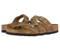 Birkenstock Birkenstock Franca Oiled Leather Unisex Slides Sandals