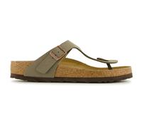 Sandals Birkenstock Gizeh Birkibuc Narrow beige - 39