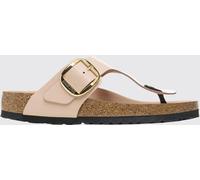 Birkenstock Gizeh Big Buckle Brushed Leather Sandal - Size: 39 - female