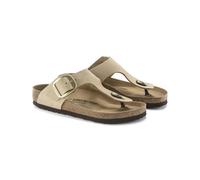 Birkenstock Gizeh Big Buckle Nubuck Leather Womens Sandals - Sandcastle - Sandcastle - UK5.5 EU39 Regular