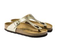Birkenstock Gizeh Birko-Flor Gold women's flip-flops narrow (1016109)
