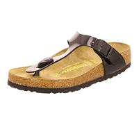 Birkenstock GIZEH Birko-Flor, Women's Sandals, Black, UK 8