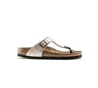 Birkenstock GIZEH Birko-Flor, Women's Sandals, Ivory (Graceful Pearl White/Antique Lace), 2.5 UK (35 EU)