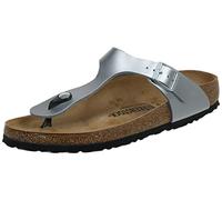 BIRKENSTOCK Flip flops / Sandals (Shoes) Gizeh Soft Footbed in Silver 5.5