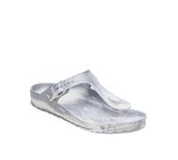 Birkenstock Gizeh Eva Metallic Sandals, Silver, Size 5, Women Ilver