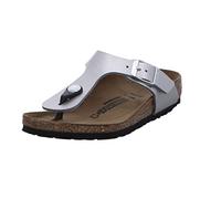Birkenstock Gizeh, Girls' Sandals, Silver, 13 Child UK (31 EU)