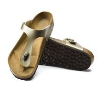 BIRKENSTOCK GIZEH GOLD WOMEN'S THONGS SANDALS REGULAR/WIDE WIDTH