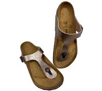 Birkenstock Gizeh Graceful Taupe Toepost Footbed Sandals
