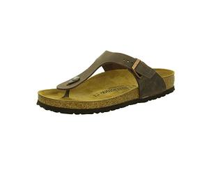 Birkenstock GIZEH Greased leather, Women's Sandals, Brown (TABACCO BROWN), 5 UK (38 EU)