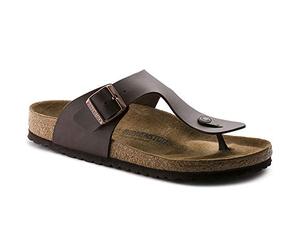Birkenstock Gizeh Men's Thong Style With Oiled Leather Sandals (Brown, UK 2.5)