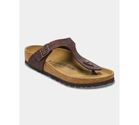 Birkenstock Gizeh Natural Oiled Leather Womens Sandals - Habana - Habana - UK5 EU38 Regular