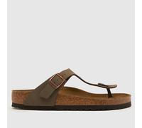 Birkenstock Women's Gizeh Toe-Post Sandals - Mocha - EU 38/UK 5