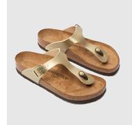BIRKENSTOCK Gizeh Sandals in Gold UK 6 (EU 39)