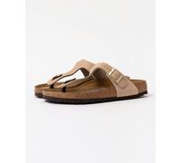 Birkenstock Gizeh Soft Footbed Womens Nubuck Leather Sandals - Sandcastle - Sandcastle - UK7.5 EU41 Regular