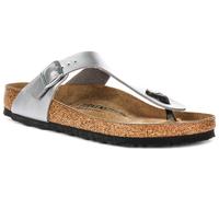 Birkenstock Gizeh Thong Style Graceful Pearl Womens Sandals In Silver UK 4 - 8