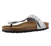 Birkenstock Gizeh Unisex Shoes, Silver-silver, 9-9.5 Women/7-7.5 Men