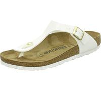 Birkenstock Gizeh, Women’s Flip flops, White (Weiss Lack), 5.5 UK (39 EU)
