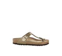 Birkenstock Gizeh Sandals Womens Gold Toe Post Sandals