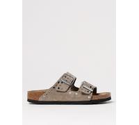 Birkenstock Heeled Sandal Woman color Dove Grey - Size: 39 - female