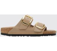 Birkenstock Heeled Sandal Woman color Grey - Size: 38 - female