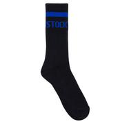 BIRKENSTOCK High socks Cotton Crew Stripe Black in Black 11 / 12