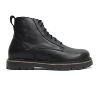 Birkenstock Highwood Lace Mid Natural Leather Men's Ankle Boots - Black - Size:UK 9.5