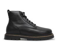 Birkenstock Highwood Lace Mid Natural Leather Women's Ankle Boots - Black - Size:UK 7