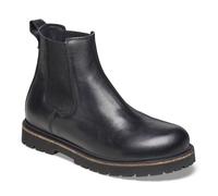 Birkenstock Highwood Slip On M LENA Black men's Chelsea boots made of genuine leather (1025764)