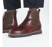 BIRKENSTOCK HIGHWOOD SLIP-ON MEN CHOCOLATE BROWN REGULAR/WIDE WIDTH CHELSEA ANKL