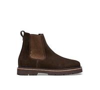 Birkenstock Highwood Slip On Suede Ankle Boots - Brown, Brown, Size 8, Women Brown