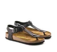BIRKENSTOCK KAIRO BLACK OILED LEATHER REGULAR/WIDE WIDTH UNISEX LEATHER SANDALS