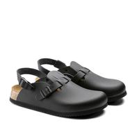 BIRKENSTOCK KAY SL MEN BLACK REGULAR/WIDE WIDTH SOFT FOOTBED PROFESSIONAL LEATHE