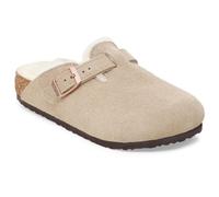Birkenstock - Kid's Boston Leve Shearling - House slippers size 33 - Narrow, sand