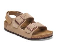 Birkenstock - Kid's Milano AS Suede Leather - Sandals size 32 - Narrow, brown/sand